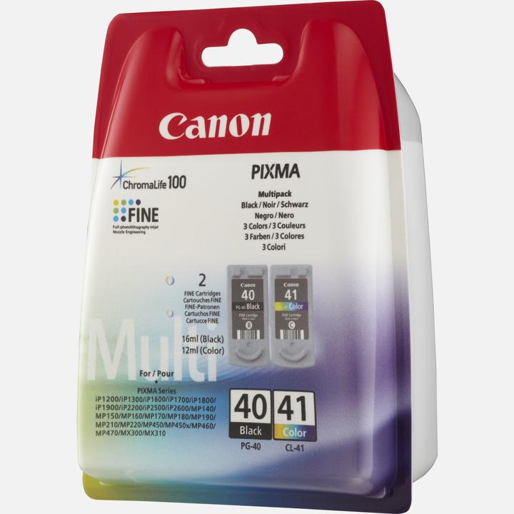 Produktbild Canon PG-40/CL-41 Multipack (M, C, Y, PGBK)