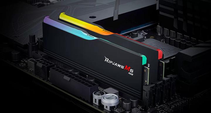 Actual product image G.Skill DDR5 32GB PC 6000 CL28 (2x16GB) 30-M5 RGB RM5RK (2 x 16GB, 6000 MHz, DDR5 RAM, DIMM)