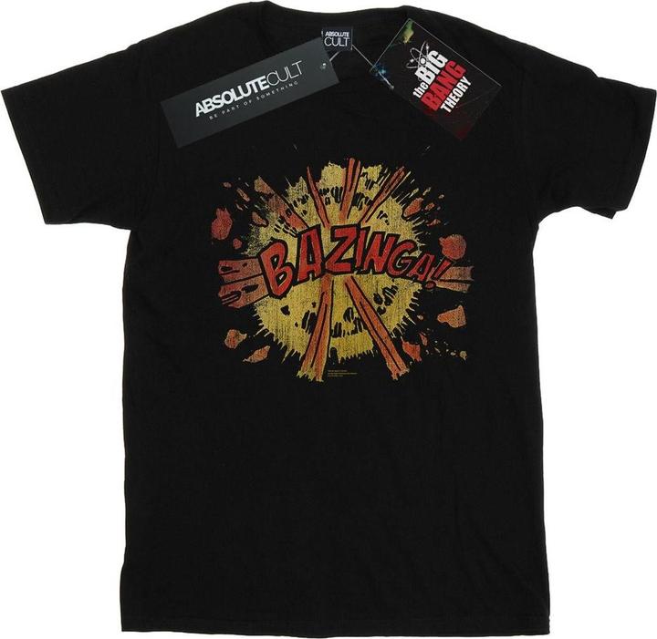 Actual product image Dam Mens Bazinga Explosion T-Shirt (M)