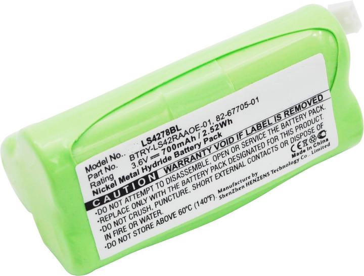CoreParts Batterie für Barcodelesegerät (gleichwertig mit: Symbol 82-67705-01