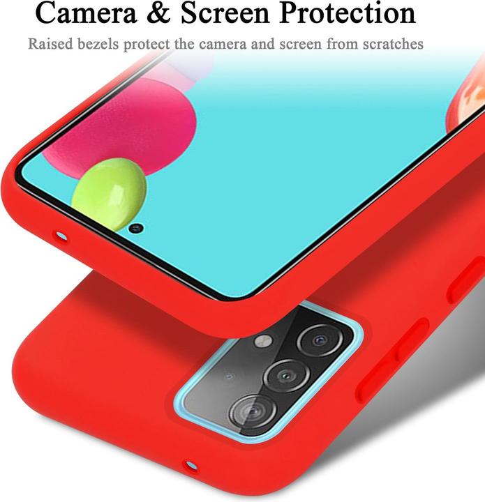 Actual product image Cadorabo TPU Liquid Silicone Case Cover (Samsung Galaxy A52 5G)