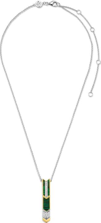 Immagine prodotto Ti Sento Milano Collana con zirconi bicolore placcati oro 3954MA/42 (Argento 925, 48 cm)