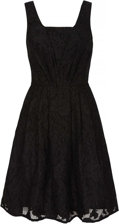 Actual product image Yumi organza dress with jacquard pattern (36)
