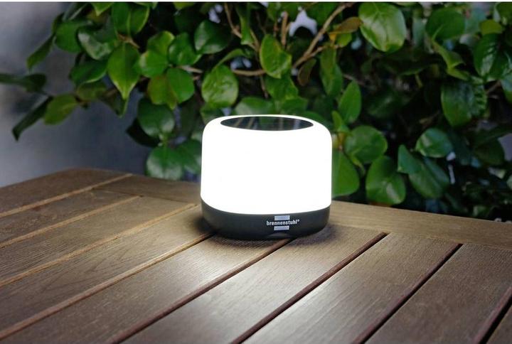 Image du produit Brennenstuhl Lampe solaire d'extérieur à LED GL 400 AS, batterie rechargeable