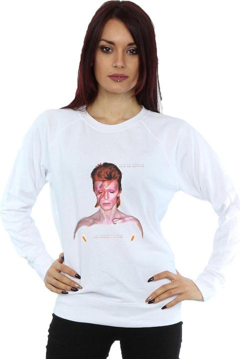 Immagine prodotto David Bowie Aladdin Sane Version Felpa Donna (L)