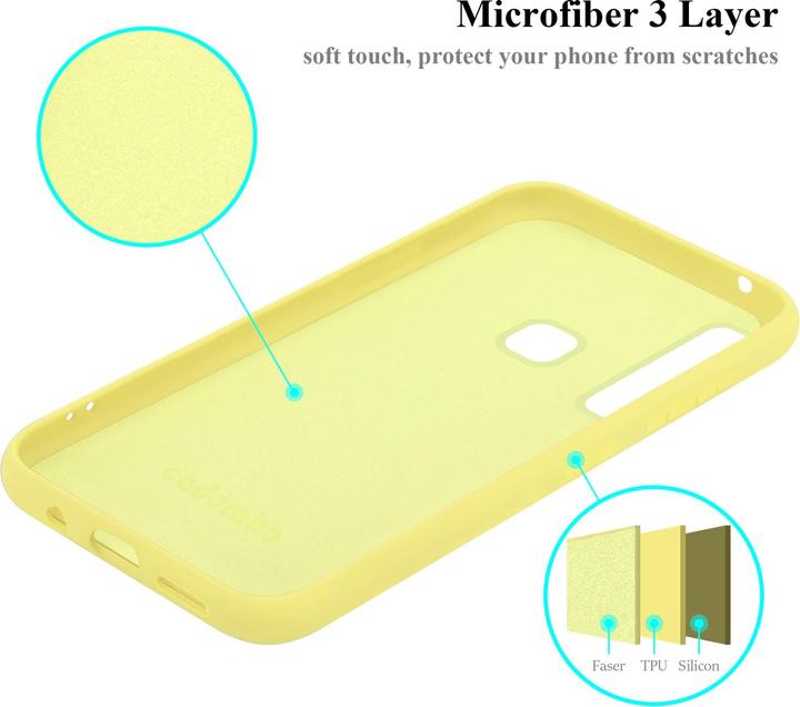 Immagine prodotto Cadorabo Custodia in silicone liquido TPU per Samsung Galaxy A9 2018 (Samsung Galaxy A9 (2018))