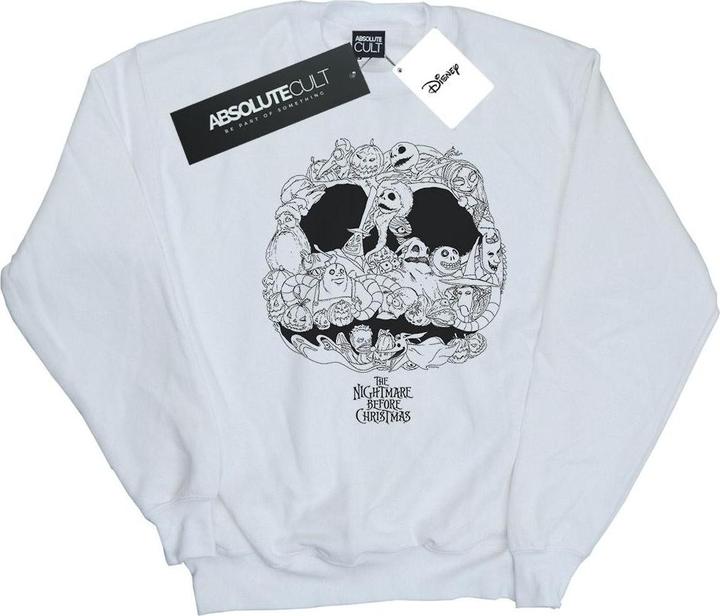 Disney Nightmare Before Christmas Jack Skellington JackOLanterns Sweatshirt (M)