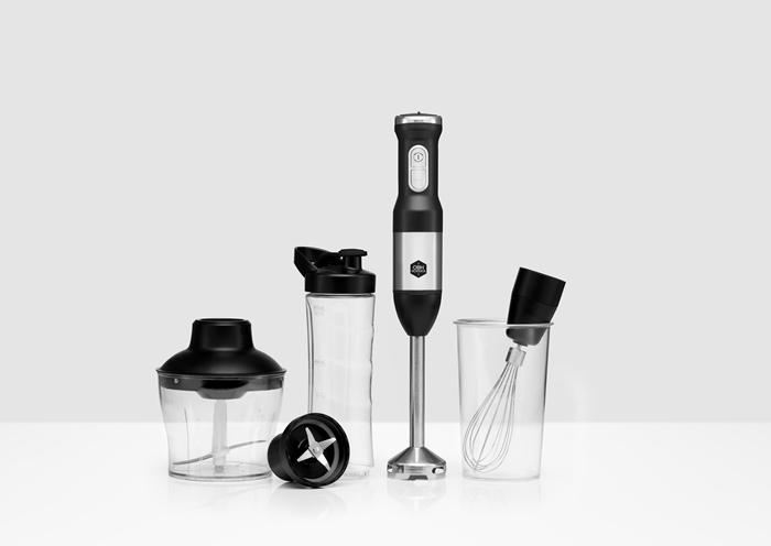 Actual product image OBH Nordica 7713 Blender 0.7 l Blender 850 W Black, Stainless Steel