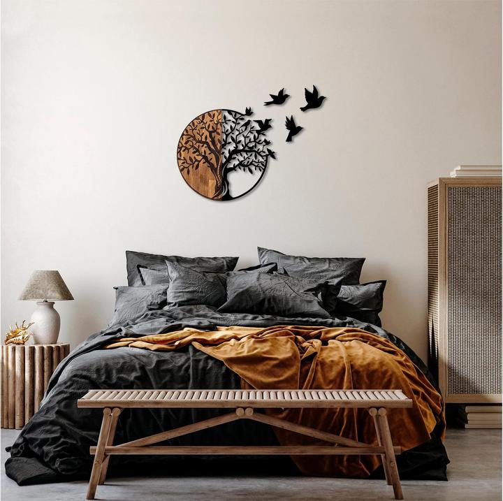 Produktbild Wallxpert Birds Tree (92 x 71 cm)