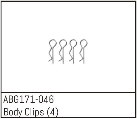 Produktbild Absima Body Clips (4)