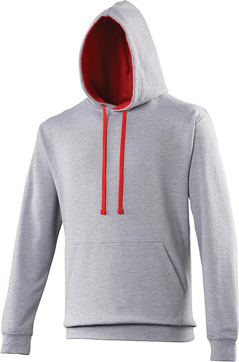 Flame-red, Heather grey