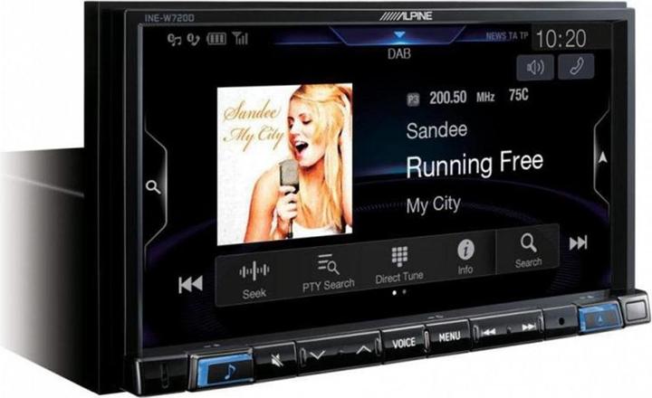 Alpine INE-W720D (Auto Android, Apple Carplay)
