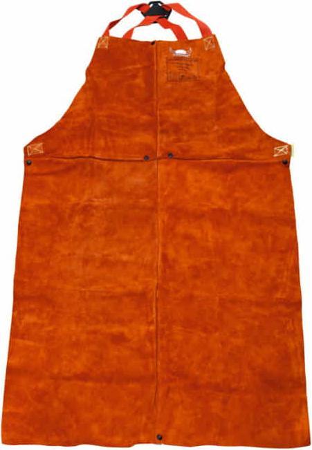 Image du produit Weldas Tablier Lava Brown™ longueur env. 107 cm x l. env. 80 cm marron croûte de cuir