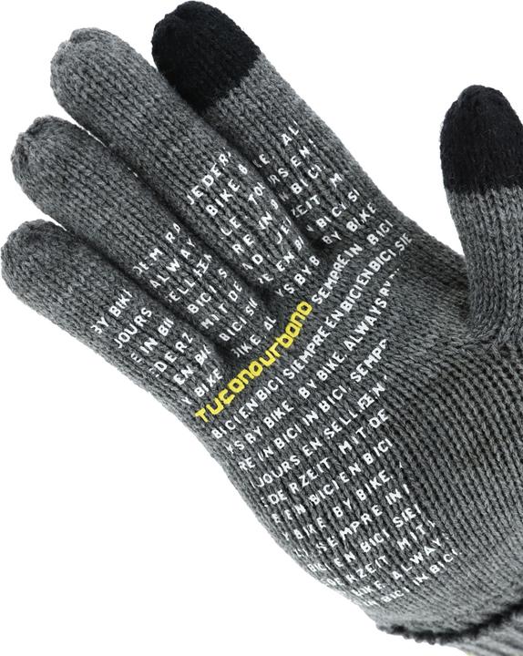 Actual product image Tucano Urbano TU Spider Gloves Unisex gray XSS (XS, S)