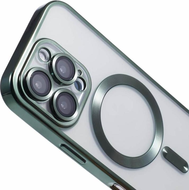 Actual product image Cover-Discount iPhone 16 Pro - Handyhülle mit metallischem Design & Kameraschutz (Apple iPhone 16 Pro)