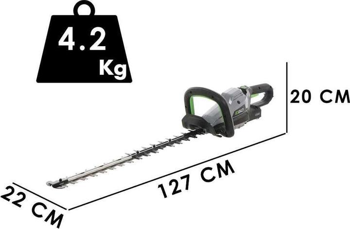 Image du produit EGO HTX 7500 Taille-haies à dos avec support de batterie BHX 1000 56V 5Ah (Taille-haies sans fil)