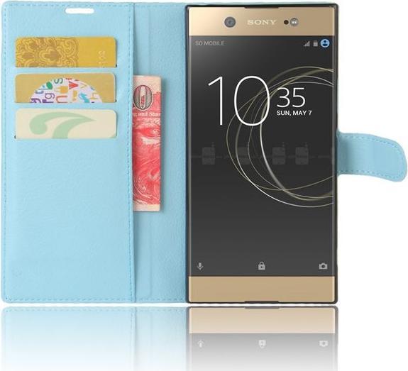 Actual product image MU Classic Leather cover with litchite texture (Sony Xperia XA1 Ultra)