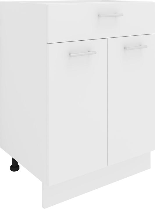 Produktbild VCM Küchenschrank Breite 60 cm Schublade Unterschrank Küche Küchenmöbel Esilo (60 x 46 x 82 cm)