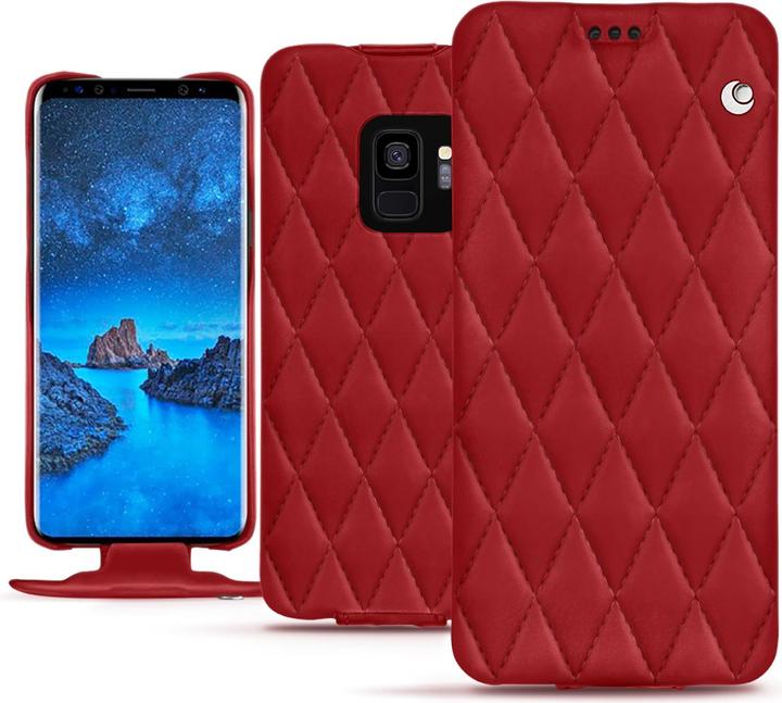 Actual product image Noreve Leather cover vertical (Samsung Galaxy S9)