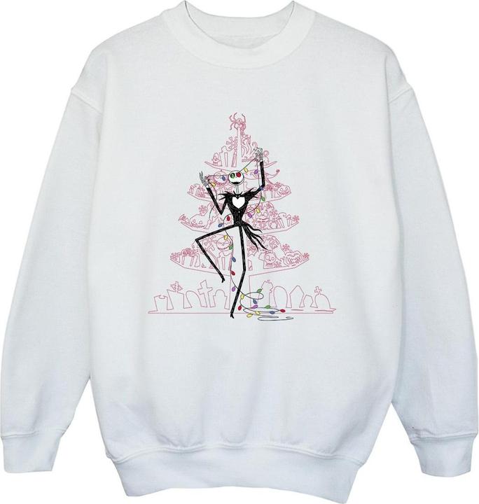 Image du produit Disney - Sweat THE NIGHTMARE BEFORE CHRISTMAS TREE PINK - Fille (128)
