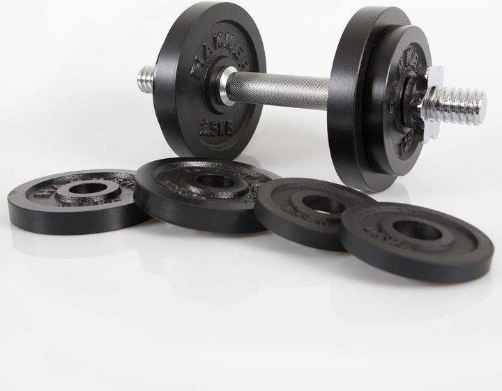 Actual product image Hammer Fitness Dumbbell Set (4 x 2.5 kg, 2 x 1.25 kg)