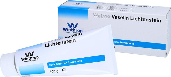 Produktbild Zentiva Winthrop weisses Vaselin Lichtenstein Salbe, 100 g Salbe (Körpercreme)