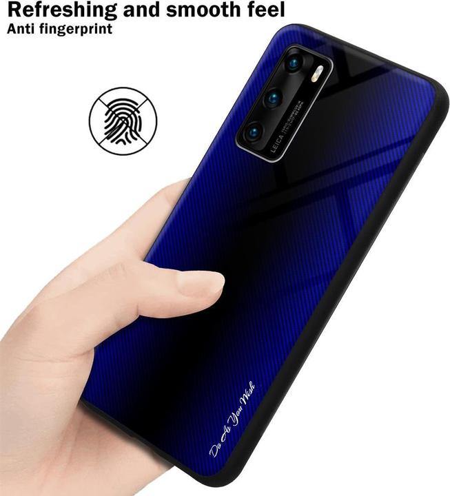 Immagine prodotto Cadorabo Copertura di vetro a strisce in TPU (Huawei P40)