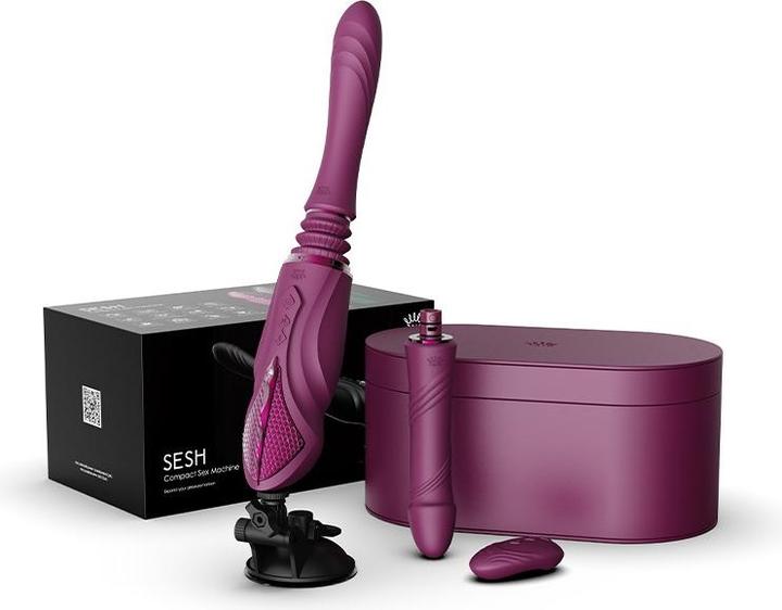 Image du produit Zalo Vibrateur chauffant Sesh Stoss avec télécommande