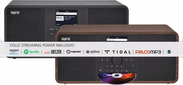 Immagine prodotto Imperial Dabman i205 CD (Web radio, DAB, VHF, FM, Bluetooth, WiFi)