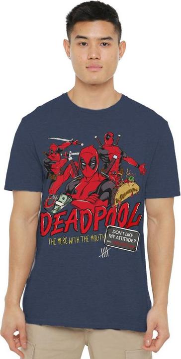 Produktbild Deadpool Attitude TShirt (L)