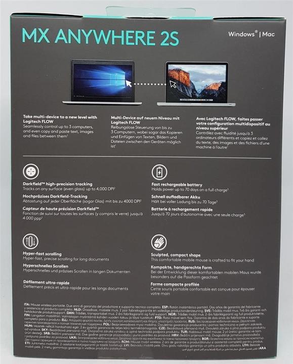 Image du produit Logitech MX Anywhere 2S (Sans fil)