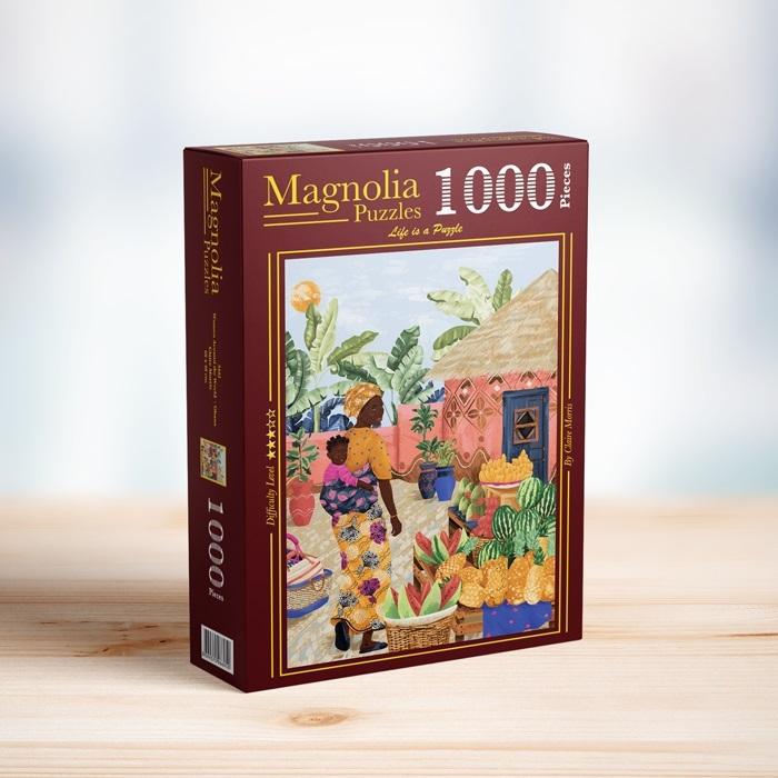 Image du produit Magnolia Puzzle 1000 pièces WAW - Ghana (1000 pièces)