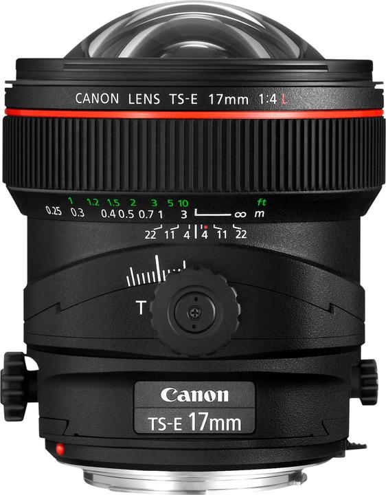 Immagine prodotto Canon TS-E 17mm f/4.0L - Importazione (Canon EF, Full-frame)
