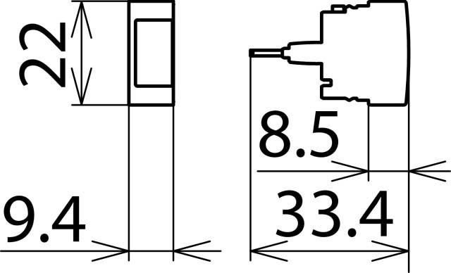 Produktbild Dehn ÜS-Ableiter DEHNrapid DRL RE 48 LSA Schutzstecker Überspannungsableiter für Informations-/MSR-T