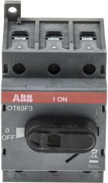 Actual product image ABB Switch,discon,non-fuse,DIN rail, 3P 63A