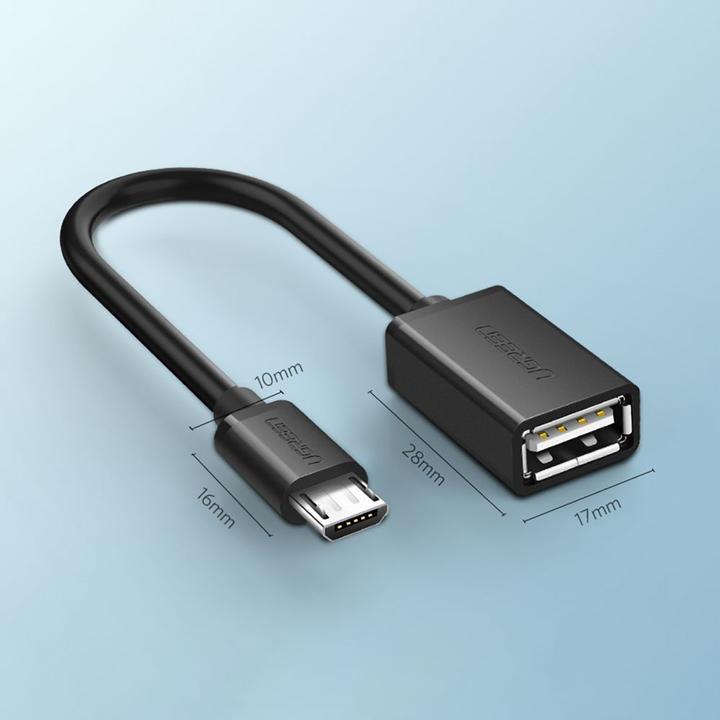 Produktbild Ugreen Micro USB 2.0 OTG Adapter Cable (0.10 m, USB 2.0)