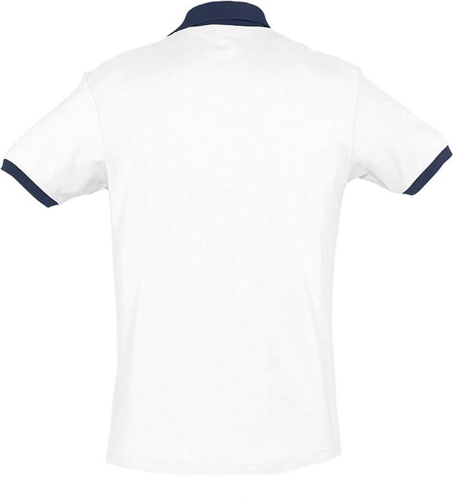 Actual product image Sols Prince Pique Polo Shirt In Contrast Colors Short Sleeve (XS)