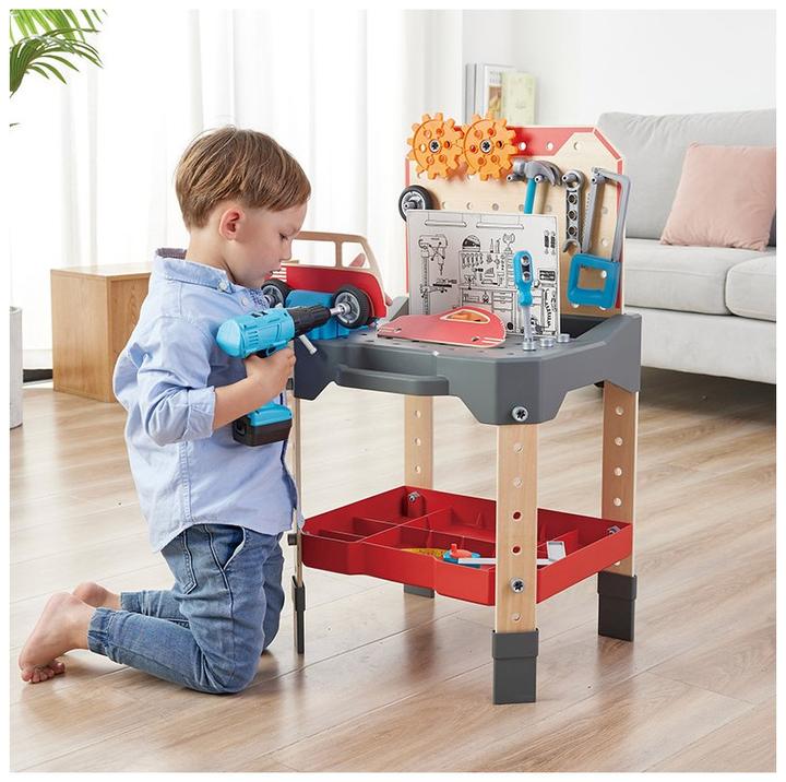 Actual product image Hape Play set "Workbench