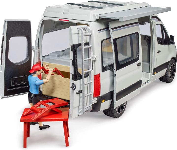 Actual product image Bruder Mercedes Benz Sprinter Camper with driver
