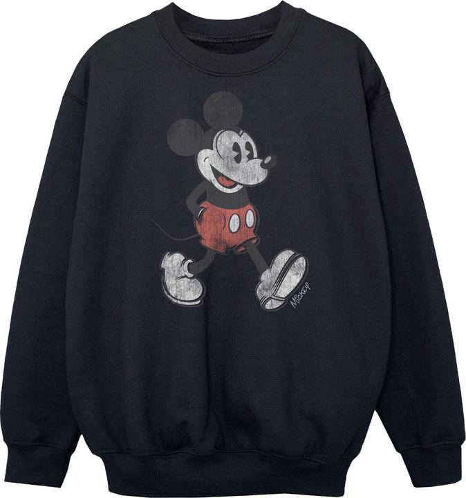Produktbild Disney Jungen Walking Mickey Mouse BaumwollSweatshirt (152, 158)