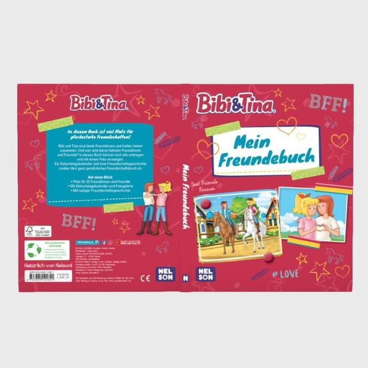 Immagine prodotto Bibi & Tina: Mein Freundebuch (Tedesco, 2024)