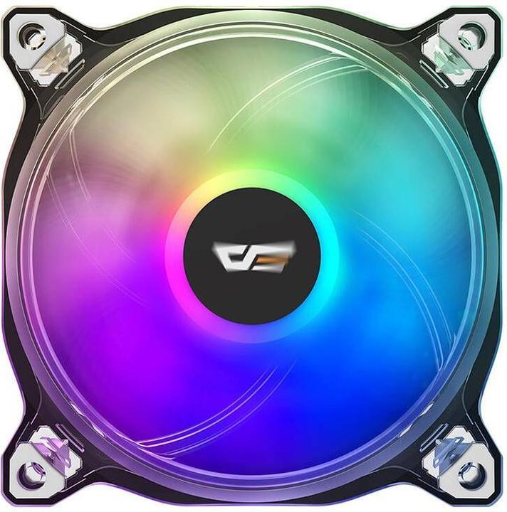 Actual product image Darkflash Tech CF8 PRO 3in1 Computer fan set (120 mm, 1 x)