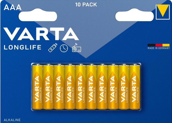 Image du produit Varta Longlife Extra (10 pcs, AAA, 1200 mAh)