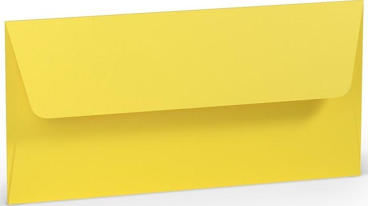Actual product image Magni 220702543 - Coloretti envelopes, 80 g/m², DIN long, golden yellow, 5 pieces (DL, 5 x)