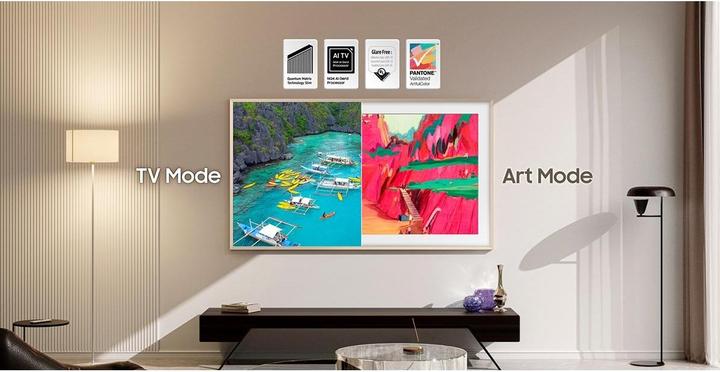 Immagine prodotto Samsung QE85LS03FW (85", Il telaio Pro, LED, NeoQLED, 4K, 2025)