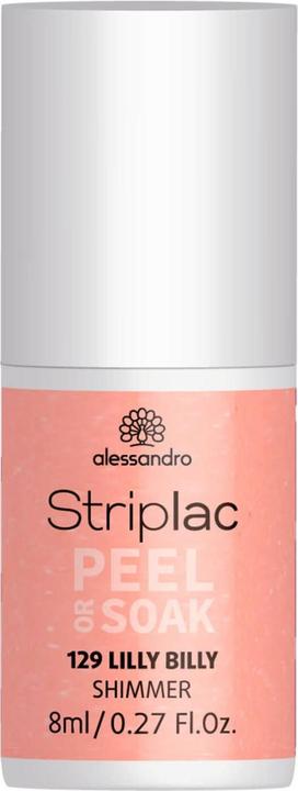 Produktbild Alessandro Striplac Peel or Soak Lilly Billy 8 ml (129, Abziehbarer Nagellack)