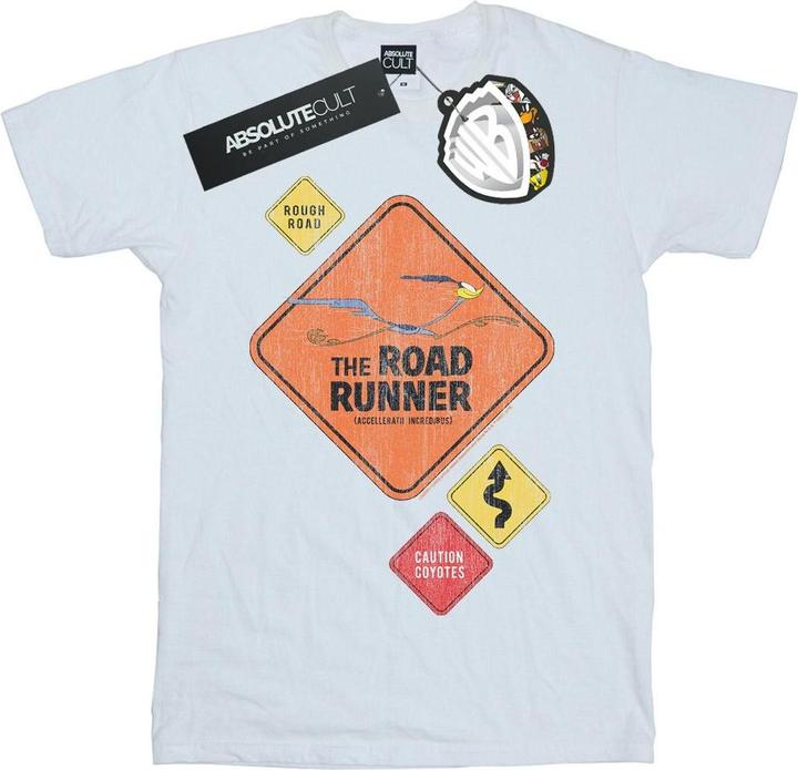 Produktbild Looney Tunes Road Runner Road Sign TShirt (S)