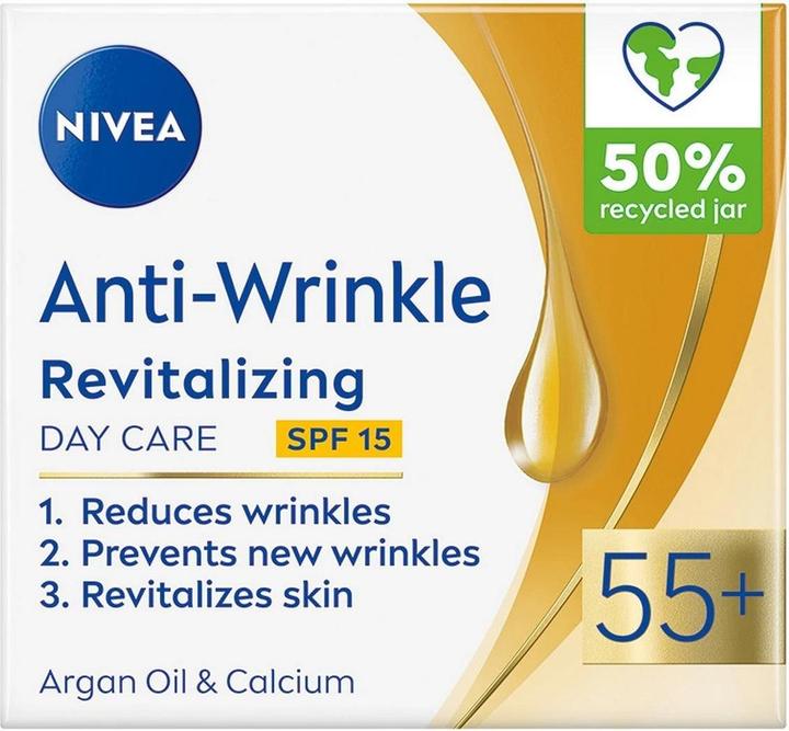 Produktbild NIVEA Anti-Falten Tag 55+ (50 ml, Tagescreme, SPF 15)