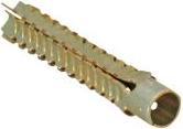 Walraven metaldybel M8 38mm - Elforzinket,forkro.Metalplug til beton.Brandtestet
