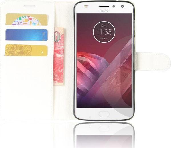 Produktbild MU Classic Leder Hülle mit Litchitextur (Motorola Moto Z2 Play)